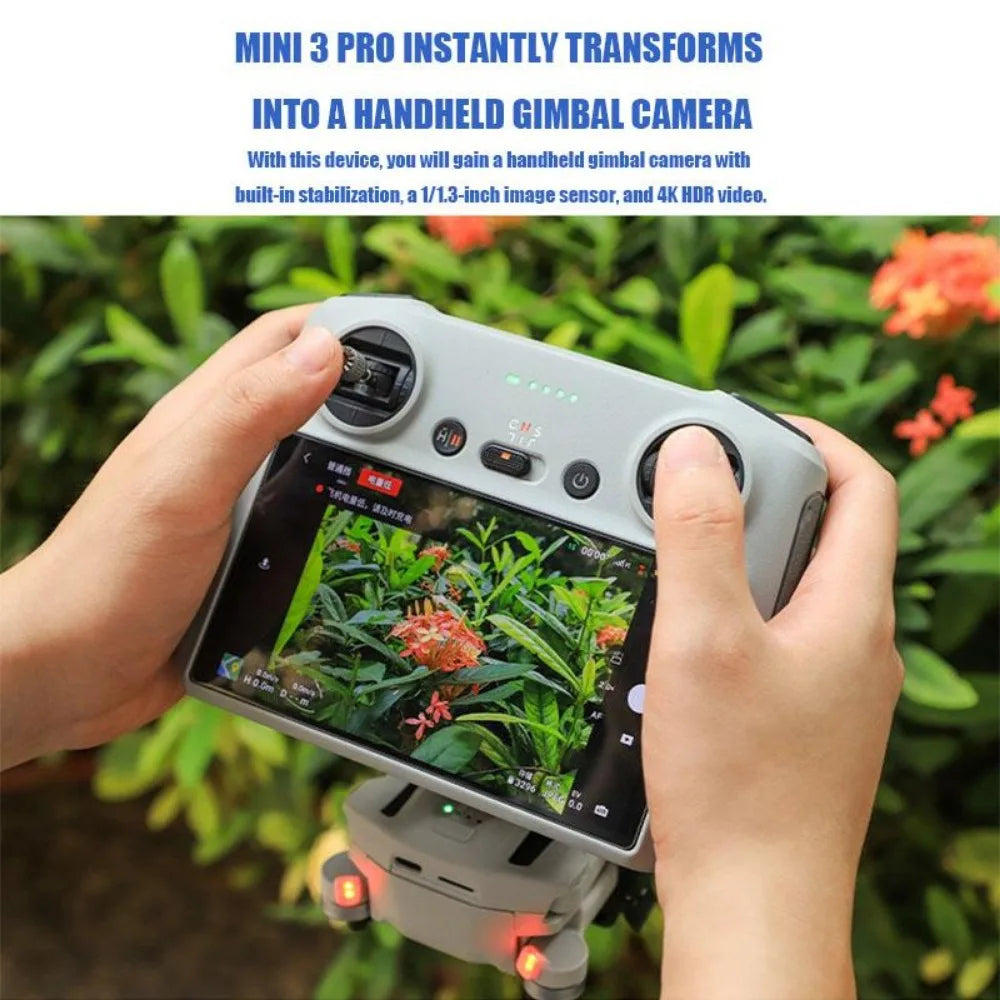 VOLODYMYR Photography Device Bracket Accessories Tello Drone Accessories Fixed Grip for Mini 3 Pro Handheld Stand Camera