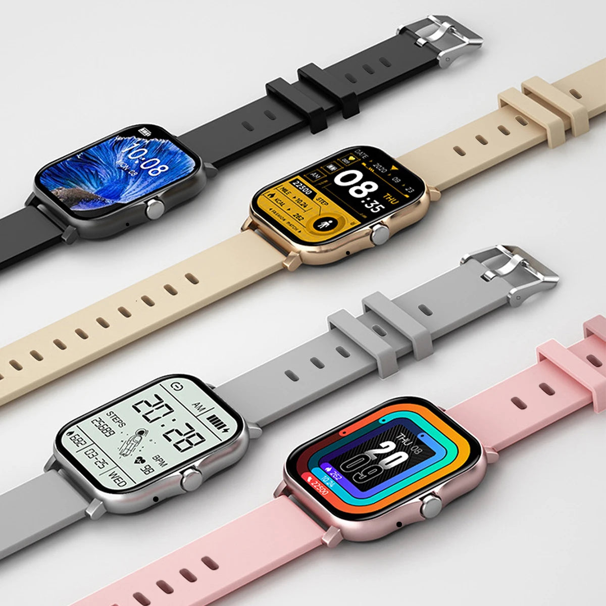 2025 New Smart Watch Men Women Gifts 1.83'' Full Touch Screen Sport Fitness Tracker Smartwatch Men BT Calls Digital smarthwhatch