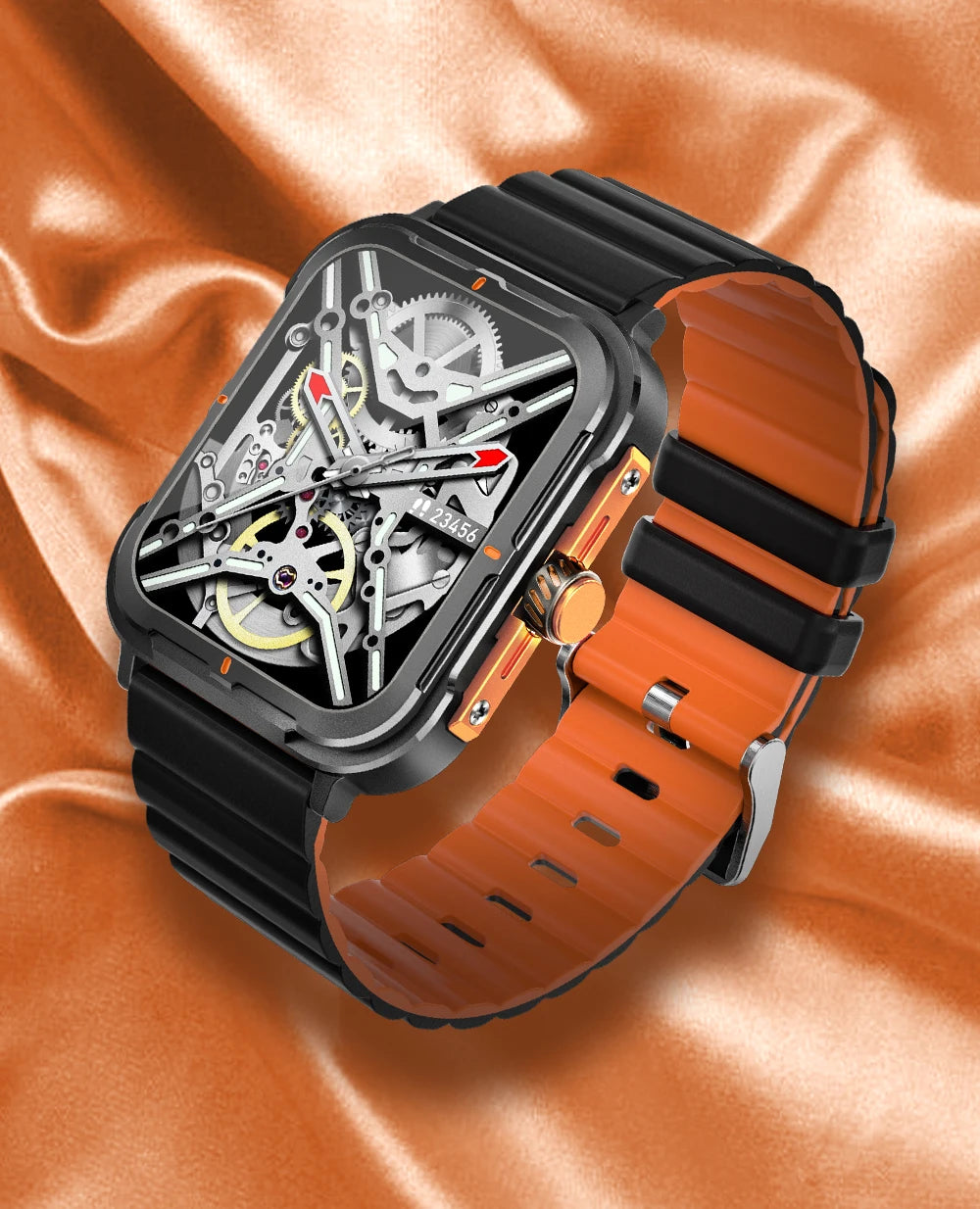 D09 Smartwatch 1.83inches IPS HD 240x285 Full Touch Screen 128MB RAM Bluetooth 5.0 IP67 Waterproof Fitness Android Watch