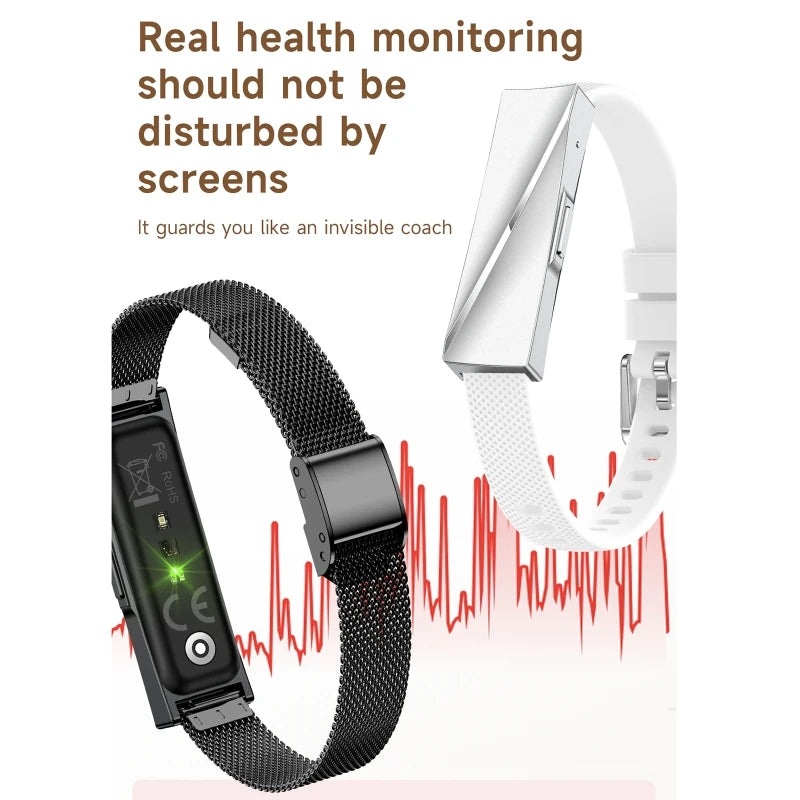 Smart Wristband Waterproof Fitness Heart Rate Blood Pressure Blood Oxygen Monitor Sports Tracker Electronic Bracelet Smart Watch