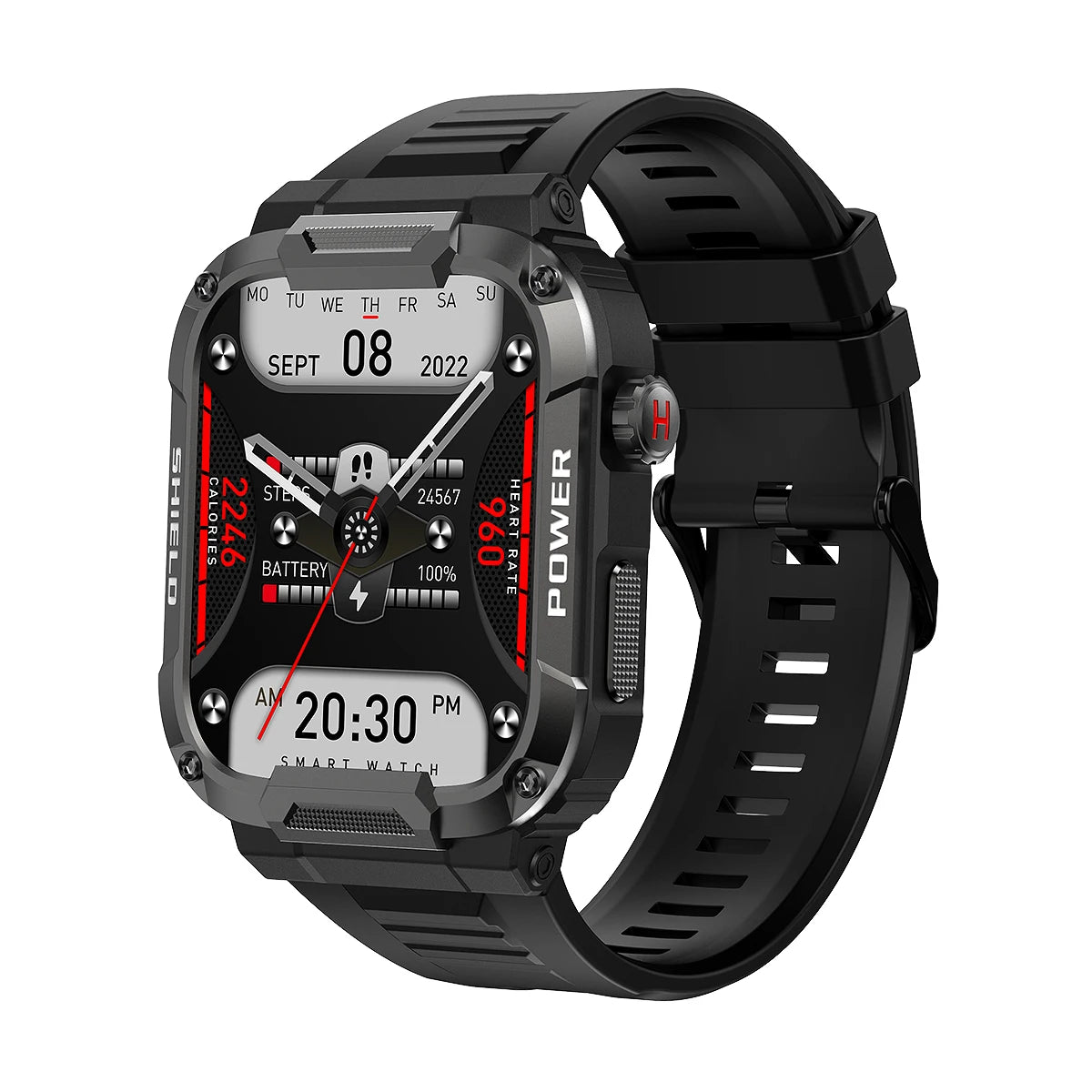 Military Smart Watch Men GPS Tracker Wireless Call Fitness Hours Waterproof Sports Smartwatch for Women Android IOS Phones 2025