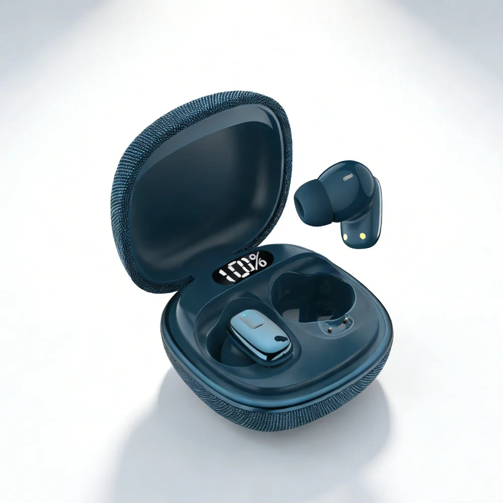 True Wireless Bluetooth Earphones with LED Power Digital Display Charging Case, HIFI Stereo Sound TWS Earbuds For iPhone Xiaomi