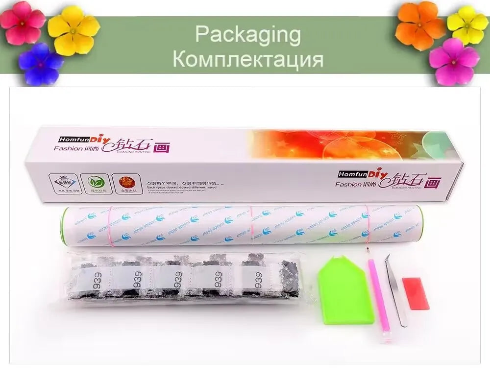 HOMFUN 7 pcs 7 in 1Diamond Painting Tray Mat Kits Large Capacity Drill Plate Embroidery Accessories Tools Beading Mosaic Plates