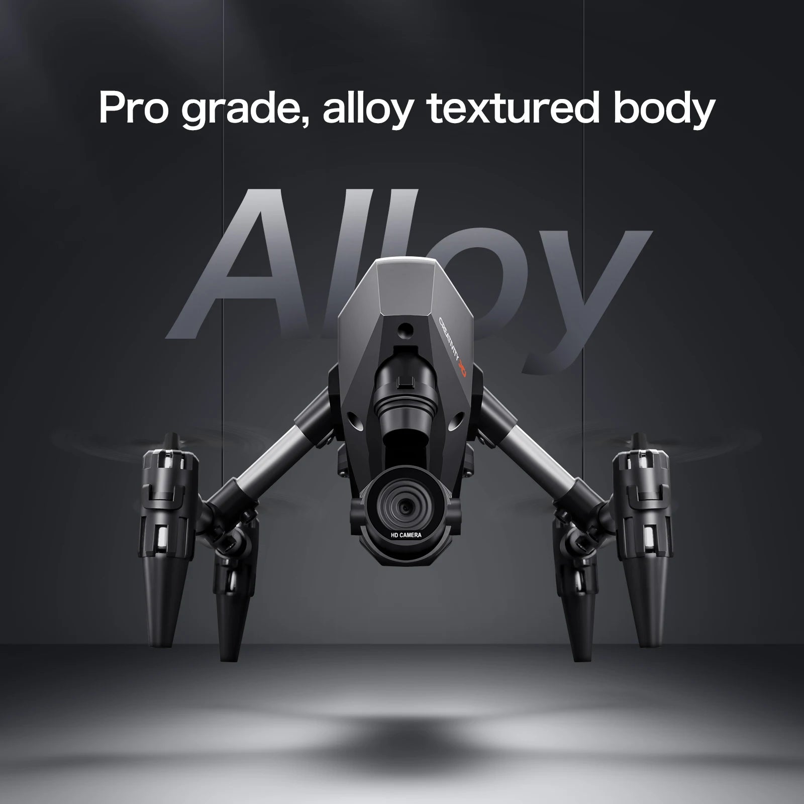 XD1 mini Drone Aluminium 8k Aerial Video Camera Optical Flow Fixed Height Quadcopter 360° Flip RC Dron for Kids Toys Boy