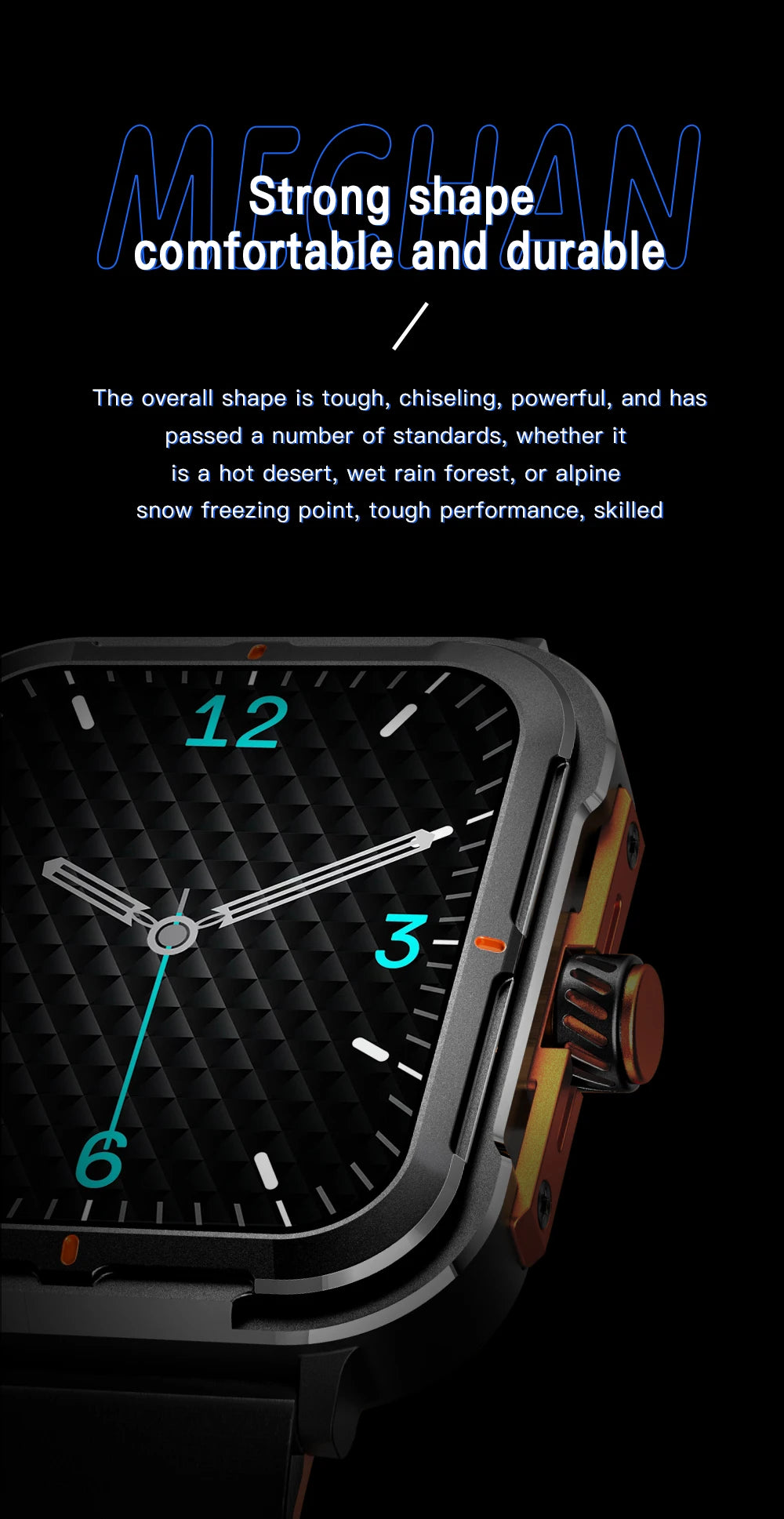 D09 Smartwatch 1.83inches IPS HD 240x285 Full Touch Screen 128MB RAM Bluetooth 5.0 IP67 Waterproof Fitness Android Watch