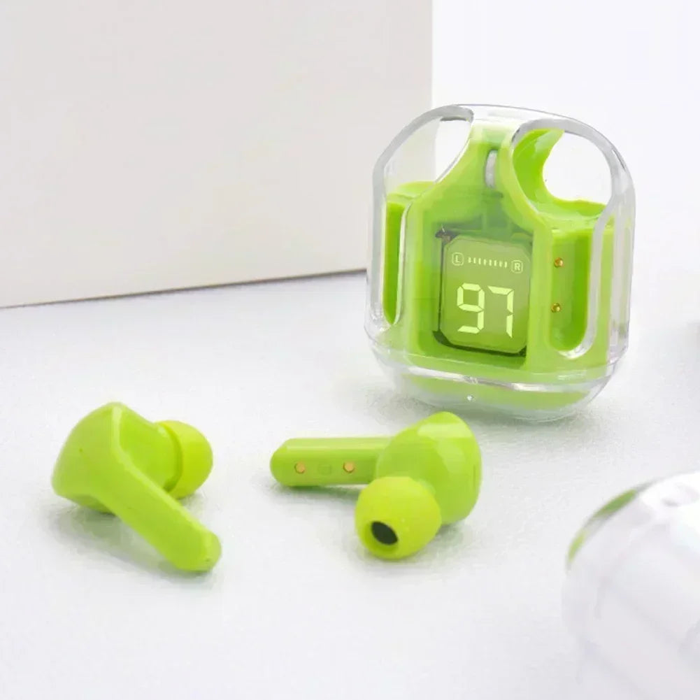 New Wireless Mini Earbuds LED Power Digital Display TWS Headset Stereo Sound Bluetooth-compatible 5.3 for smartphones