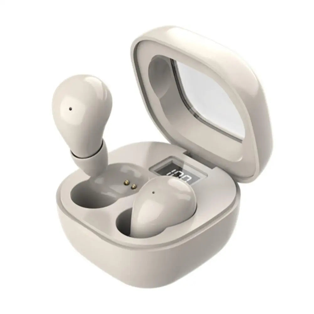 Invisible Sleep Wireless Earbuds Mini In Ear Bluetooth Headphones Long Battery Life Soft Wear Noise Blocking Earphones