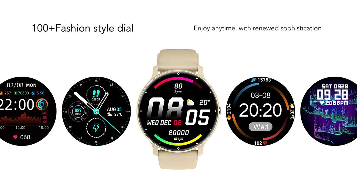 MISIRUN Bluetooth Call Smart Watch For Men Women 24H Heart Rate Monitoring Sports Fitness Tracker IP67 Waterproof Smartwatch New