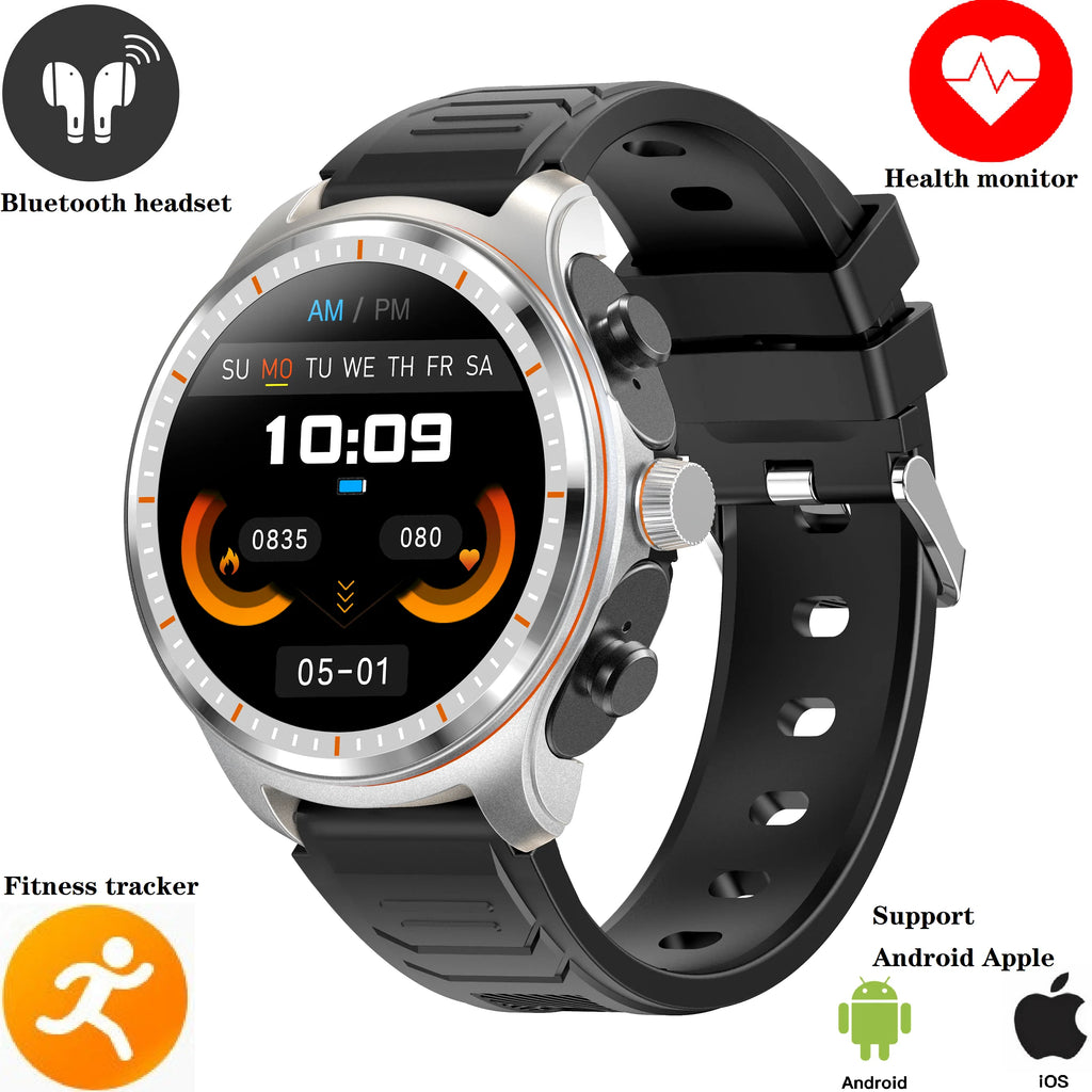 Bluetooth Headset Smartwatch 2-in-1,Call,Music,Health Monitor,Fitness Tracker,Men Women Waterproof Smart Watch For Android IOS