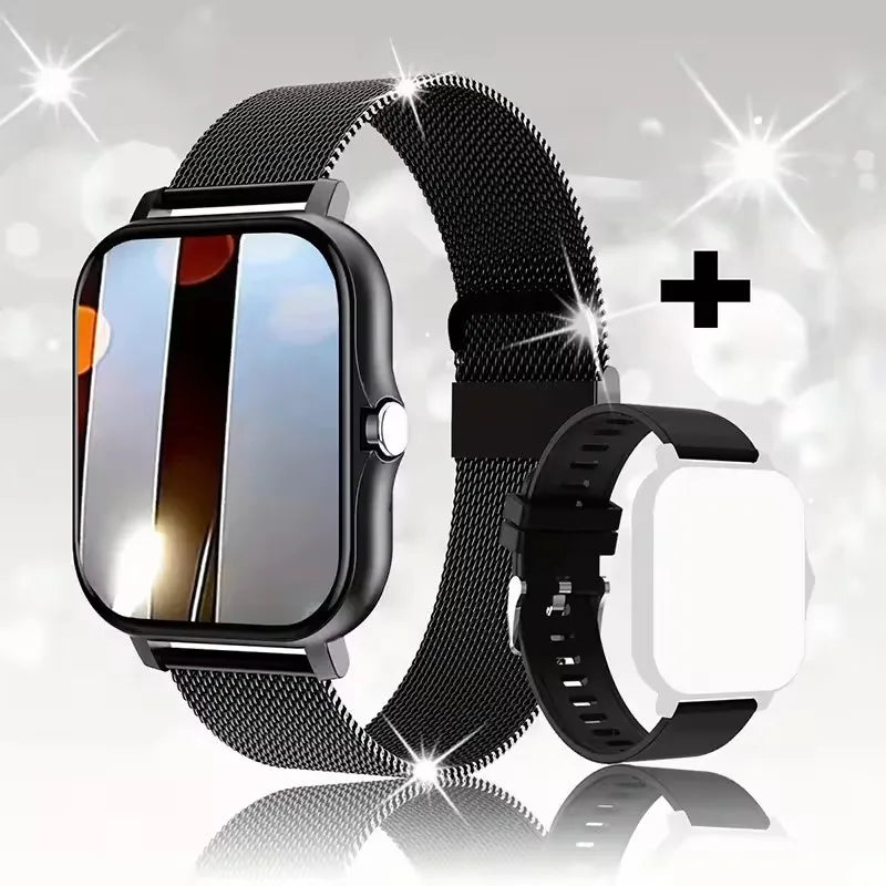 New Smart Watch Android IOS Phone 2.01'' Inch Color Screen Bluetooth Calls Blood Oxygen Monitor smartwatch For Women Men Gifts