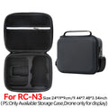 For DJI LITO X1 1 RC 2 RC N3 Portable Hard Shell Storage Bag Box Shockproof Travel Carrying Case Handbag Drone Accessories ﻿