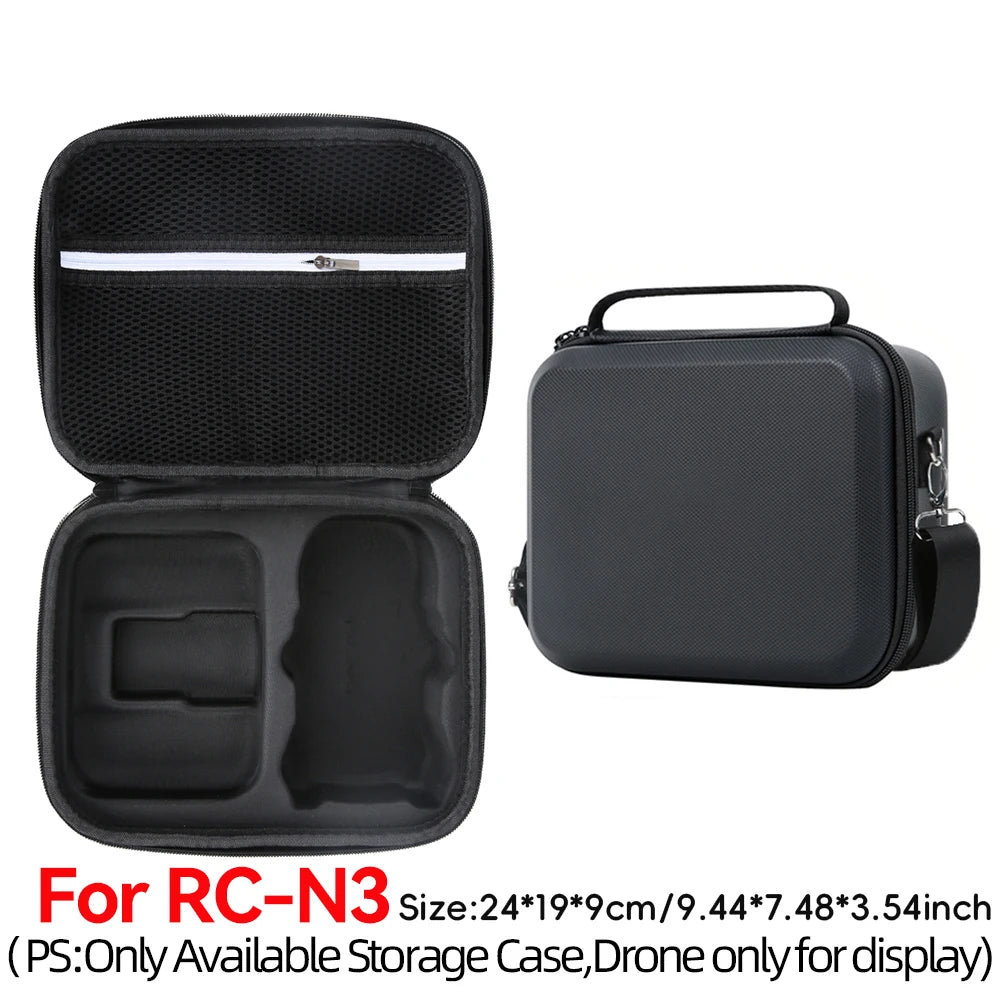 For DJI LITO X1 1 RC 2 RC N3 Portable Hard Shell Storage Bag Box Shockproof Travel Carrying Case Handbag Drone Accessories ﻿