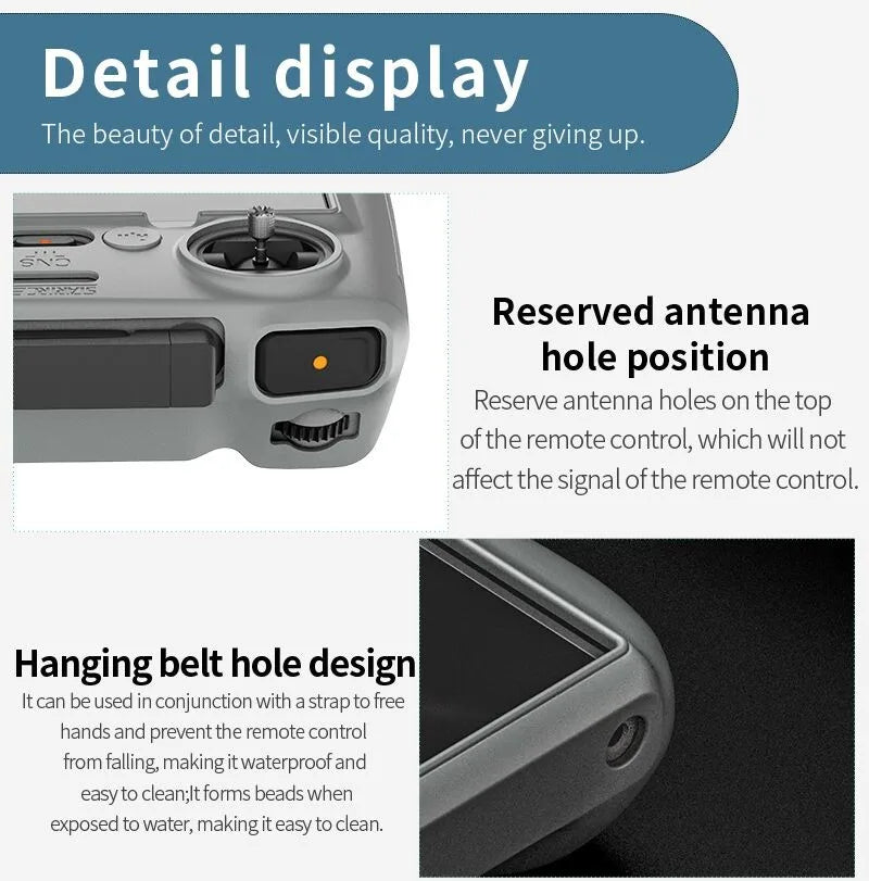 Lito X1/1 Silicone Case for DJI RC 2 Scratch Proof Protection Cover for DJI NEO 2/NEO 1/Mavic 4 Pro/Mini 5 Pro Control Accessory