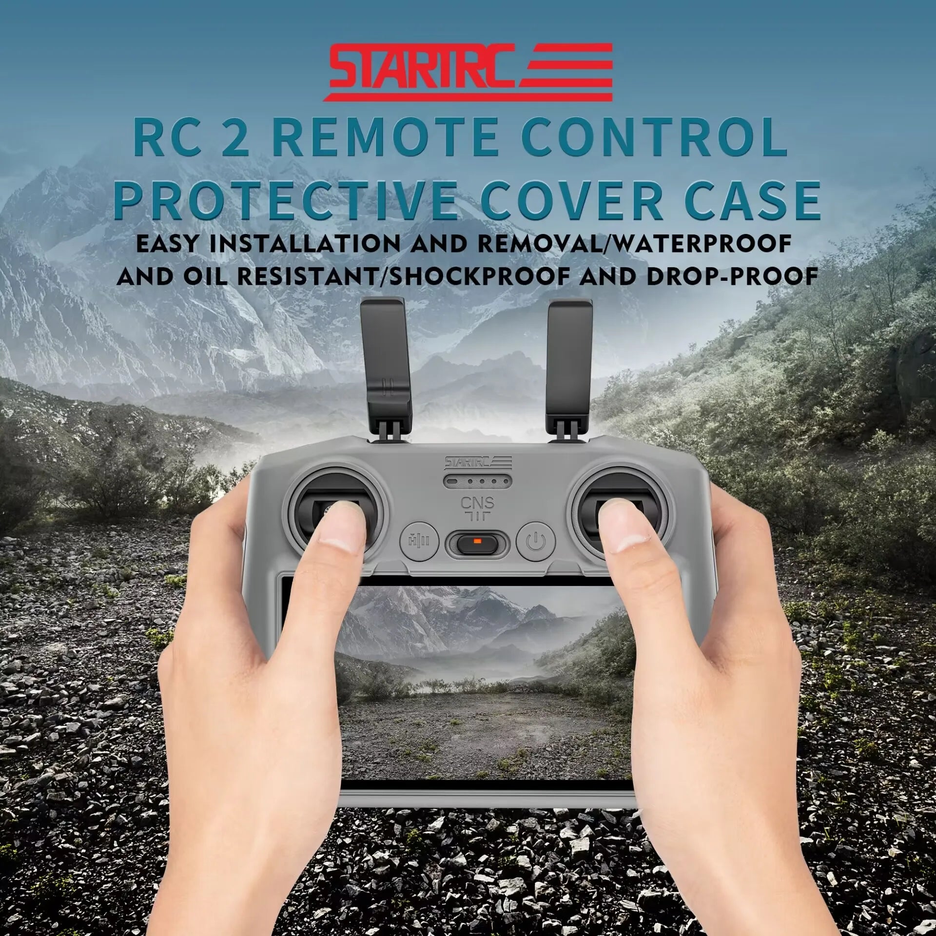 Lito X1/1 Silicone Case for DJI RC 2 Scratch Proof Protection Cover for DJI NEO 2/NEO 1/Mavic 4 Pro/Mini 5 Pro Control Accessory