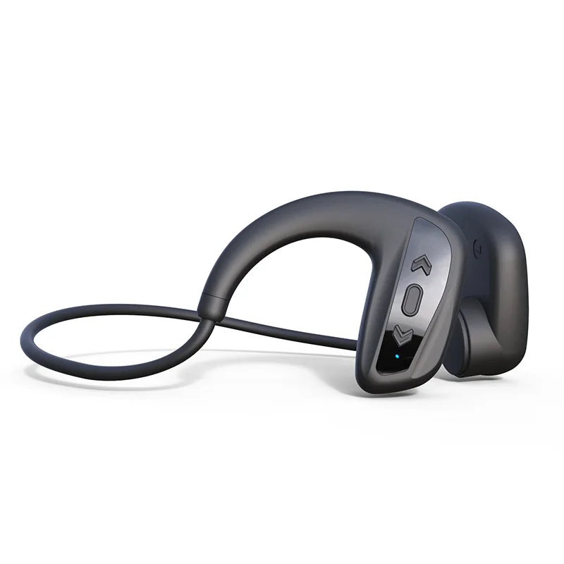 Waterproof Bluetooth IPX8 Bone Conduction Headphones Wireless Sports Earphones with 32GB Storage for Running, Diving, Swimming