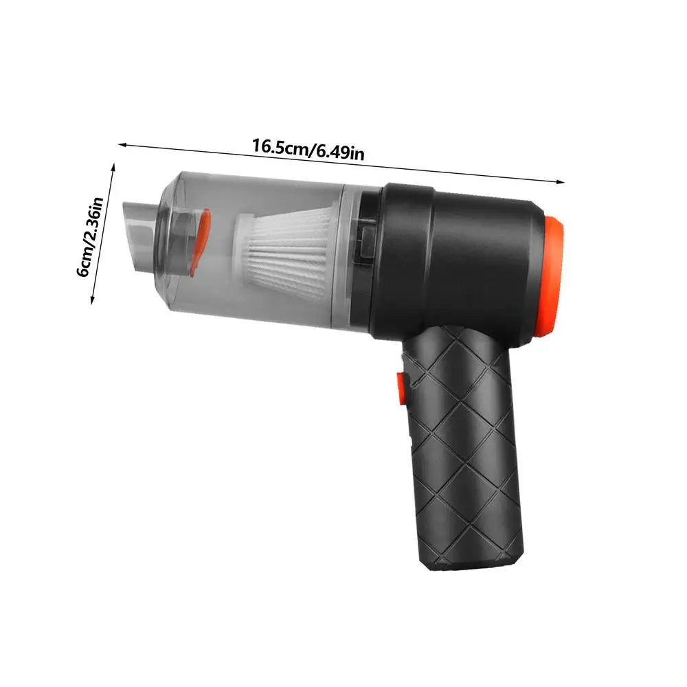Vacuum Cleaner For Car Mini Portable Rechargeable Vacuum Cleaner Powerful Rechargeable Cordless Vacuum 4500PA Multi-Function Car