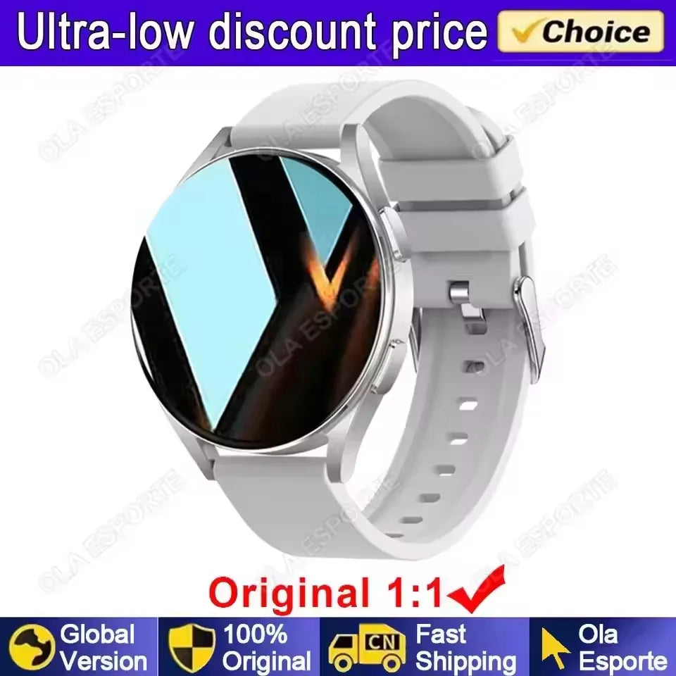 Smart Watch 1.32inch HD AMOLED Screen Bluetooth Call Health Monitor Smartwatch Men Women Fitness Sports Watches For Android IOS