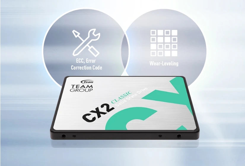 TEAMGROUP SSD Cx2 SATA 3.0 2.5 inch  256GB 512GB 1TB Solid State Drive for computer