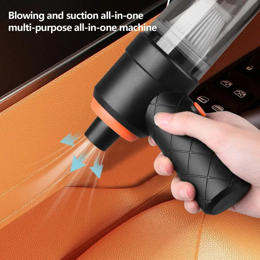 Vacuum Cleaner For Car Mini Portable Rechargeable Vacuum Cleaner Powerful Rechargeable Cordless Vacuum 4500PA Multi-Function Car