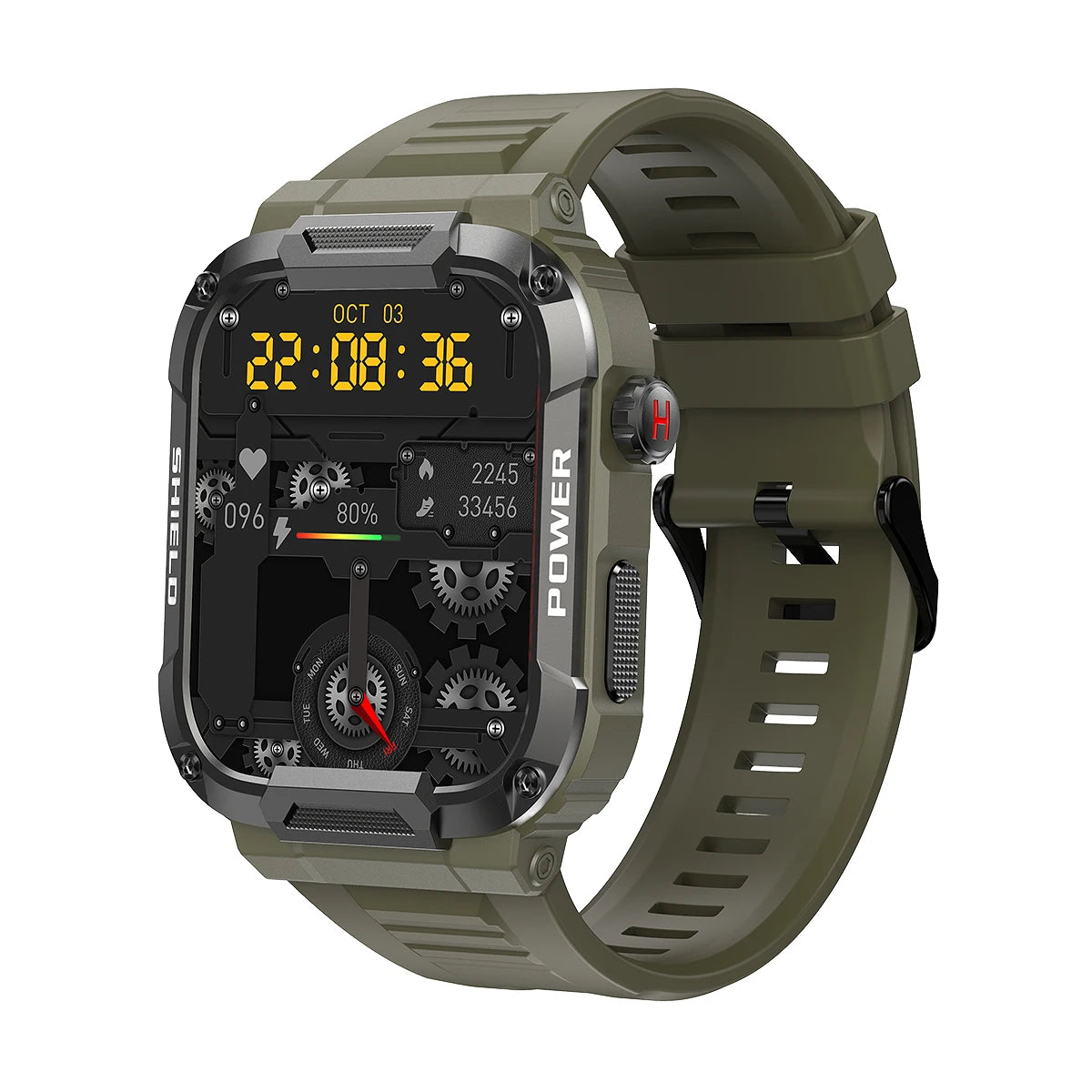 Military Smart Watch Men GPS Tracker Wireless Call Fitness Hours Waterproof Sports Smartwatch for Women Android IOS Phones 2025