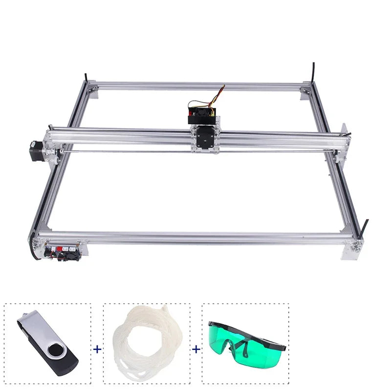 6550 Laser Engraver 20W CNC Laser Engraving Machine Work Area 65cm*50cm Wood Router Machine with Offline Controller