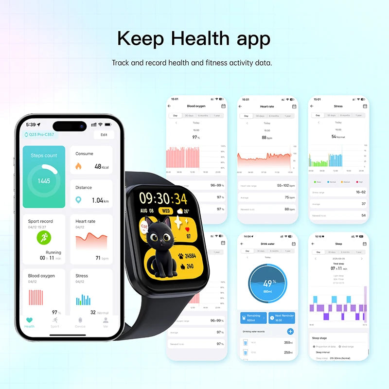 Original Sport Wrist Smartwatch Bluetooth Call Luxury Ladies Fitness Waterproof Smart Watches for Man Woman iOS Android 2026 New