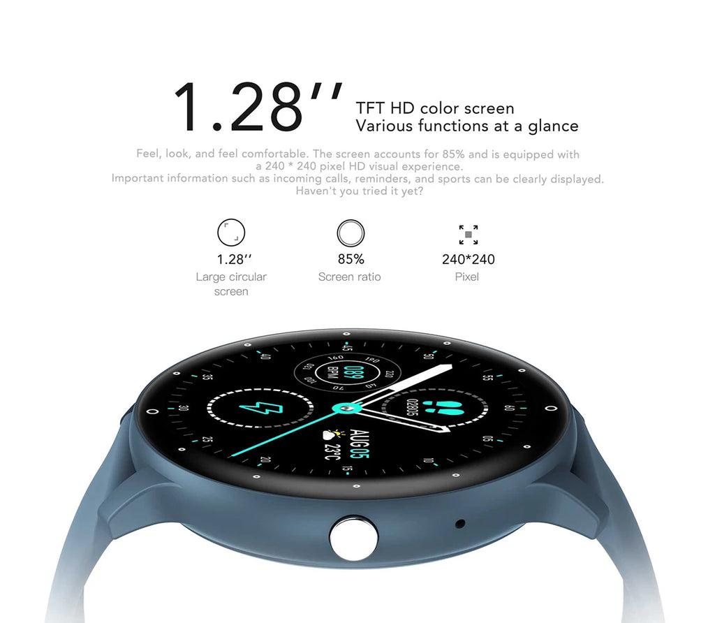 MISIRUN Bluetooth Call Smart Watch For Men Women 24H Heart Rate Monitoring Sports Fitness Tracker IP67 Waterproof Smartwatch New