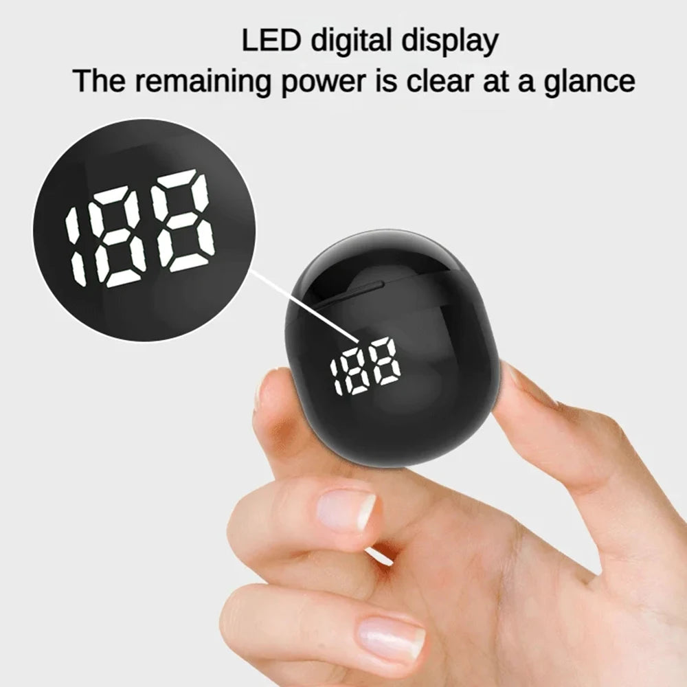Sleep Invisible Bluetooth Earphone Mini Wireless Headphones IPX5 Waterproof HiFi Stereo Noise Cancelling In Ear Headset Earbuds