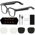 Smart Glasses 800W HD Camera Video Simultaneous Interpretation Bluetooth Call Outdoor Sport AI Smart SunGlasses For Mens Women
