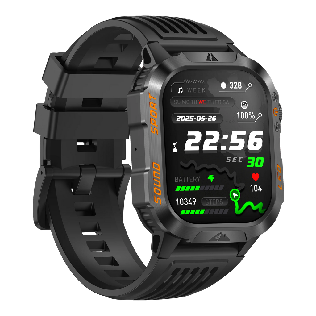 New Smart Bracelet Watch Bluetooth Call Heart Rate Blood Oxygen Pressure Weather Phyiological Cycle Sports Tracker