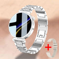 Bluetooth Call Smartwatches Ladies AMOLED HD Screen Heart Rate Monitor Bluetooth Call IP68 Waterproof Smart Watch 2025 New
