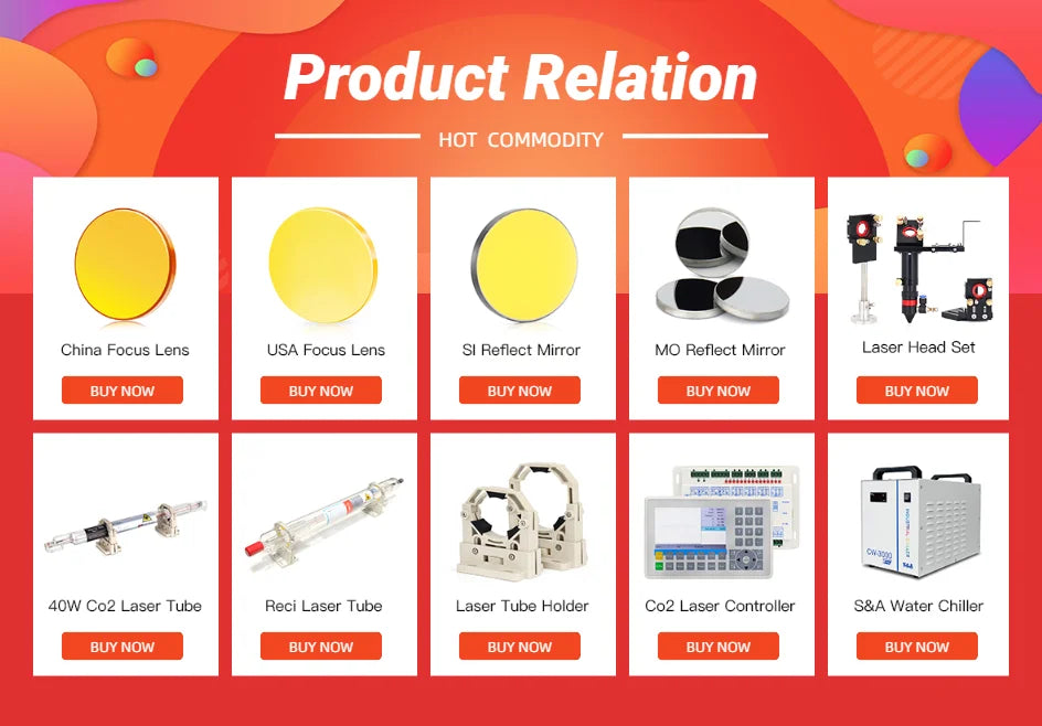 FireRay 100W CO2 Laser Power Supply HY-TA100W for CO2 Laser Engraving Cutting Machine Long Warranty