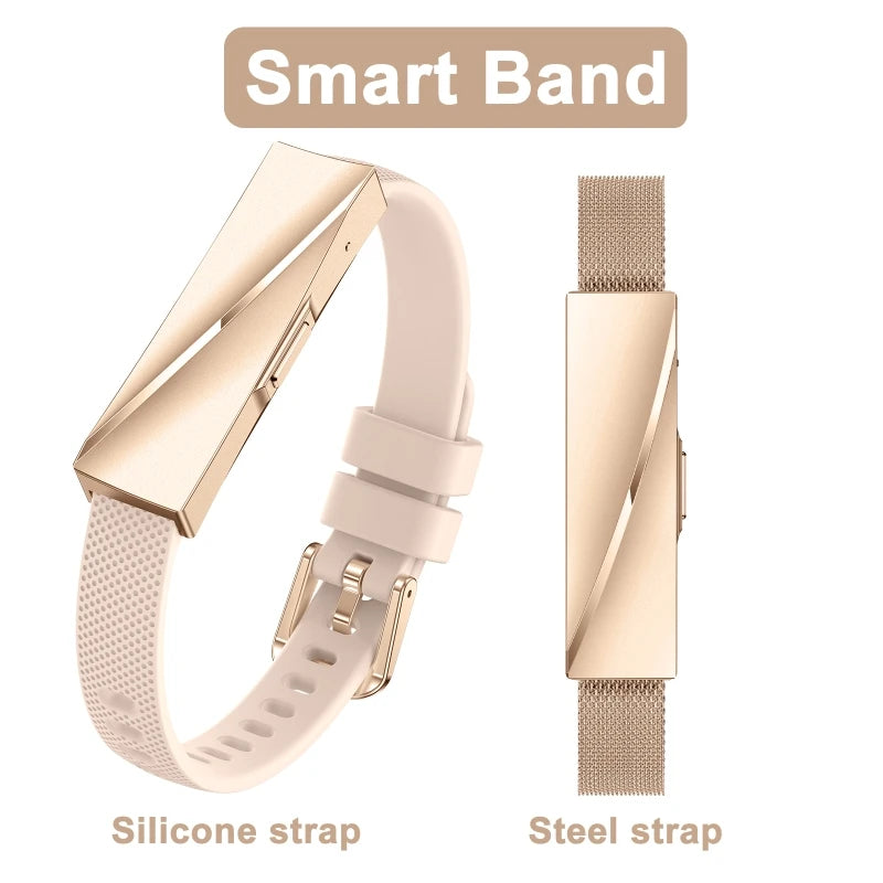 Smart Wristband Waterproof Fitness Heart Rate Blood Pressure Blood Oxygen Monitor Sports Tracker Electronic Bracelet Smart Watch