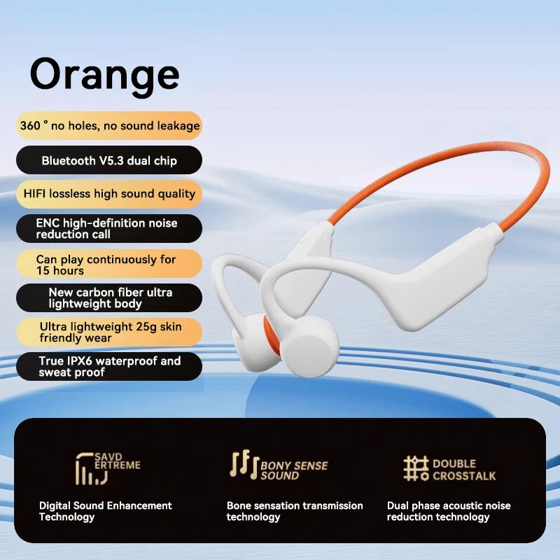 Bone Conduction Headphones IPX8 Waterproof MP3 32GB Bluetooth 5.4 Sports Headphones with Mic for Swimming Running 2026 New