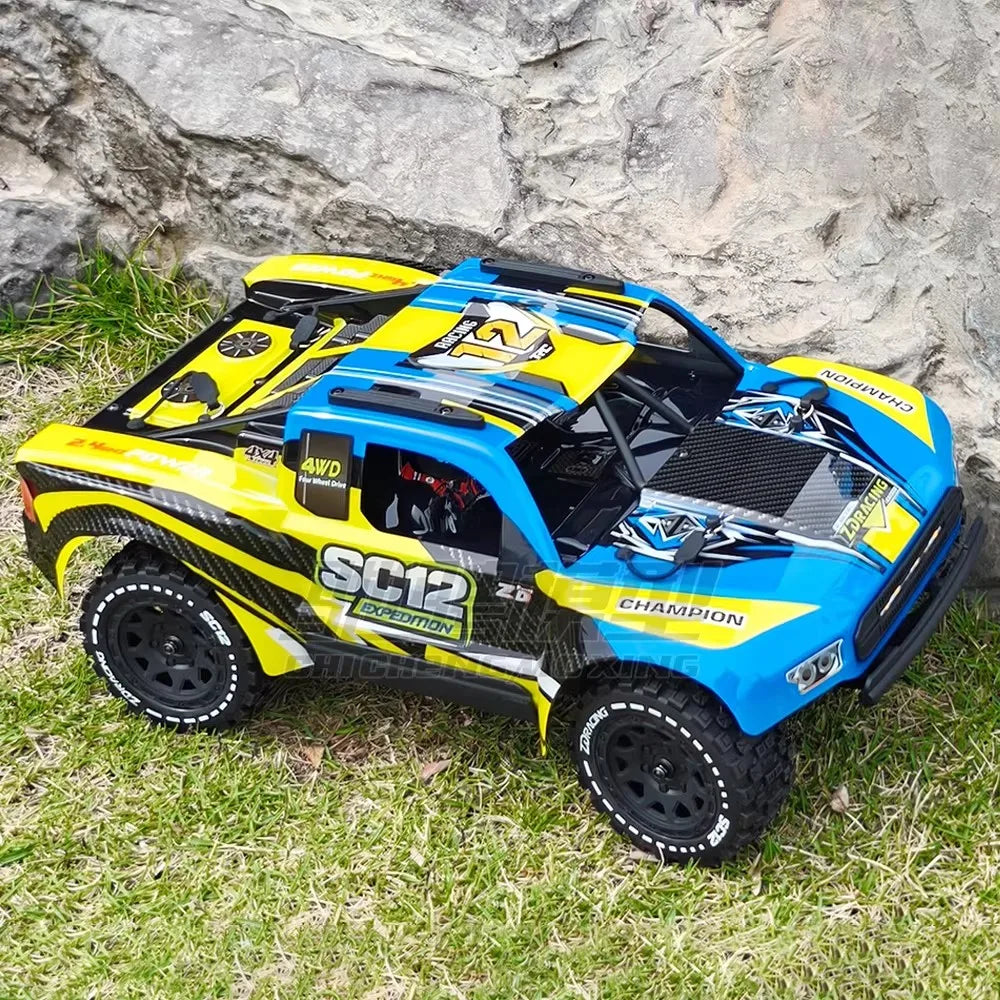 ZD Racing SC12 1/12 off-road brushless short truck RC remote control electric four-wheel drive high-speed off-road vehicle