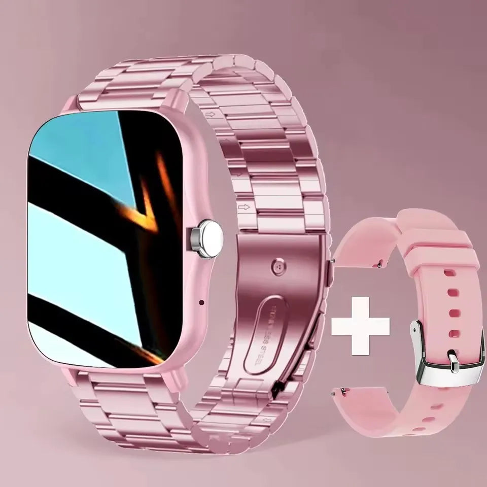 New Smart Watch Android IOS Phone 2.01'' Inch Color Screen Bluetooth Calls Blood Oxygen Monitor smartwatch For Women Men Gifts