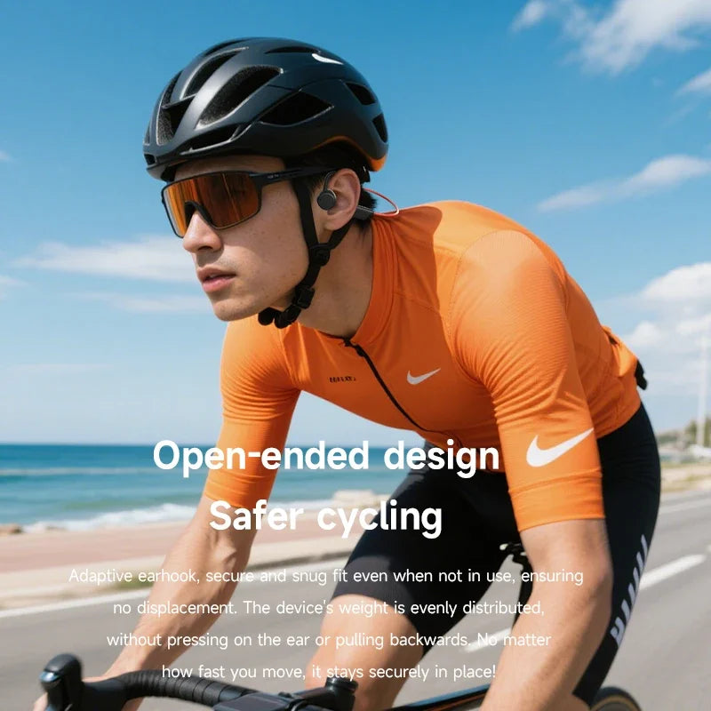 Bone Conduction Headset Wireless Swimming Sports Headphone IPX8 Bluetooth 5.4 With Mic Waterproof Exercise Fitness 2026 NEW