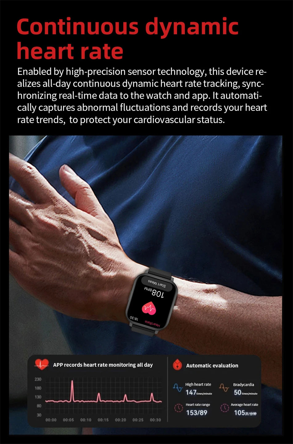 LIGE Digital Watches Women Smart Watch Men 1.83" Full Touch Screen Fitness Tracker Bluetooth Call Smartwatches for Android iOS