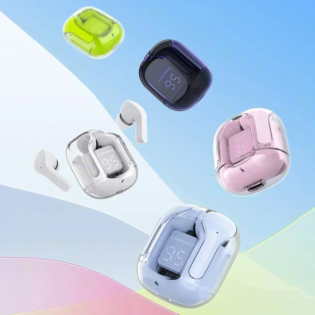 Wireless Mini Earbuds LED Power Digital Display TWS Wireless Headset Stereo Sound Bluetooth Headphones apply to smartphones