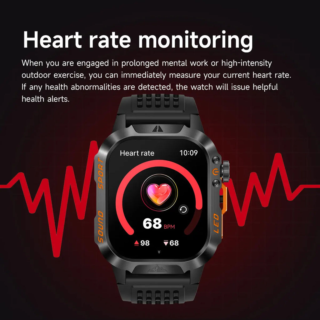 New Smart Bracelet Watch Bluetooth Call Heart Rate Blood Oxygen Pressure Weather Phyiological Cycle Sports Tracker
