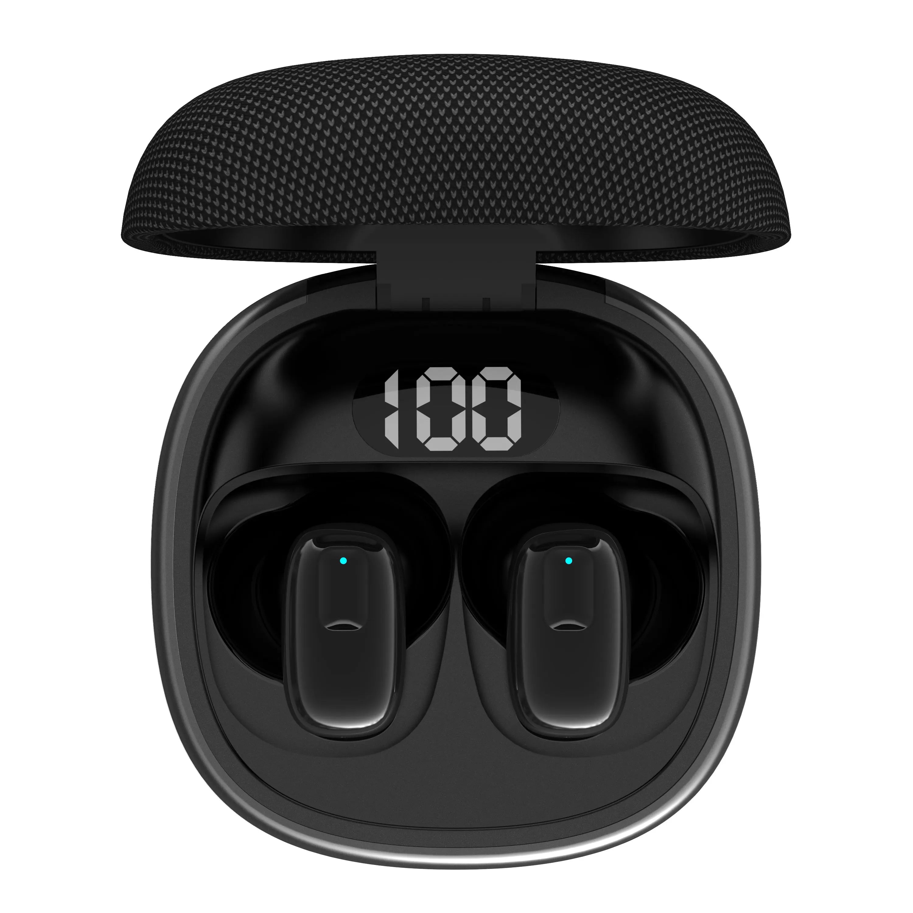 True Wireless Bluetooth Earphones with LED Power Digital Display Charging Case, HIFI Stereo Sound TWS Earbuds For iPhone Xiaomi