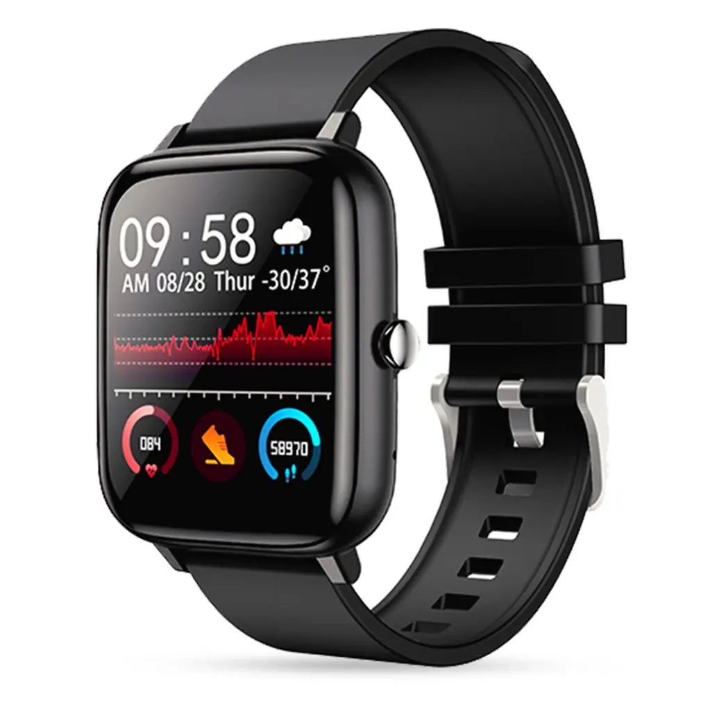 P6 Smart Watch Waterproof Sport Fitness Tracker Bluetooth Call Watches Blood Pressure Monitor Pedometer Smartwatch Dropshipping