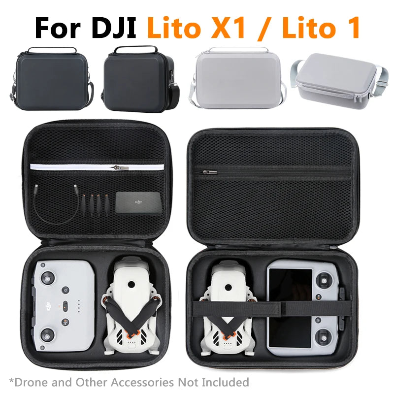Portable Protective Storage Bag for DJI Lito X1 / Lito 1 Drone Carry Case for RC-N3 Remote Control & Battery Drone Accessories