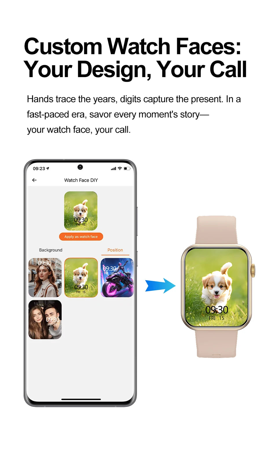 Bluetooth Call Smart Watch Women Health Monitor Watch Customizable Dial Fitness Sports Waterproof Watch Men Android IOS 2025 New