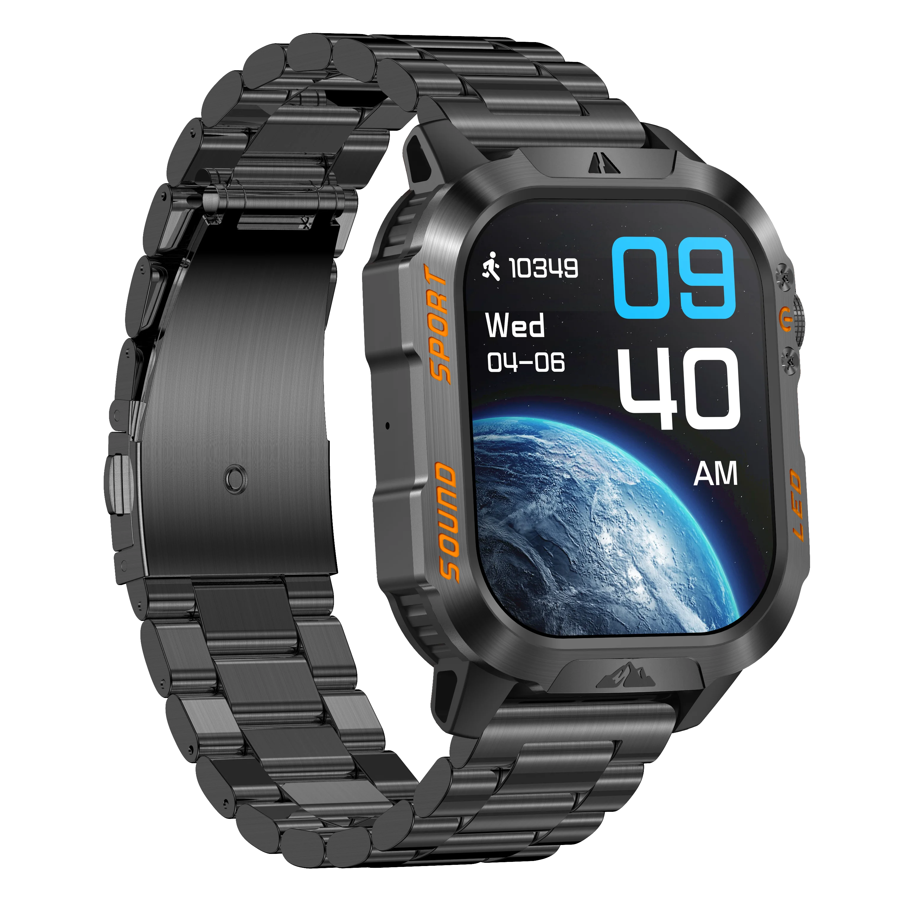 New Smart Bracelet Watch Bluetooth Call Heart Rate Blood Oxygen Pressure Weather Phyiological Cycle Sports Tracker