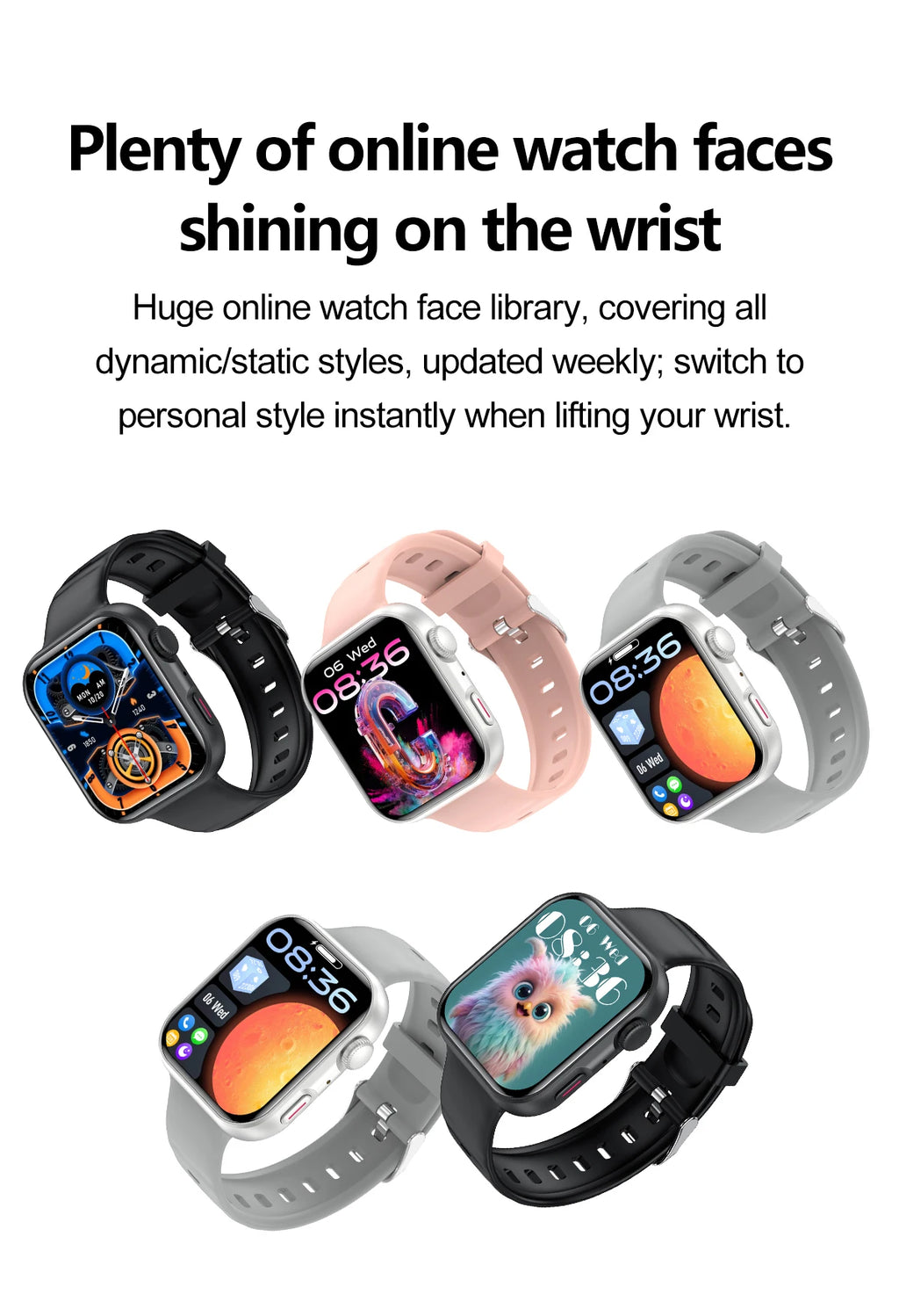 LIGE New Bluetooth Call 1.83" AMOLED Smart Watch For Android IOS Dynamic Island Men Women Sports Fitness Blood Oxygen Smartwatch