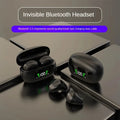 Mini Invisible Wireless Earphone TWS Bluetooth 5.3 Sleep Headphone Hidden Earbuds Waterproof Noise Reduction HiFi Sports Headset