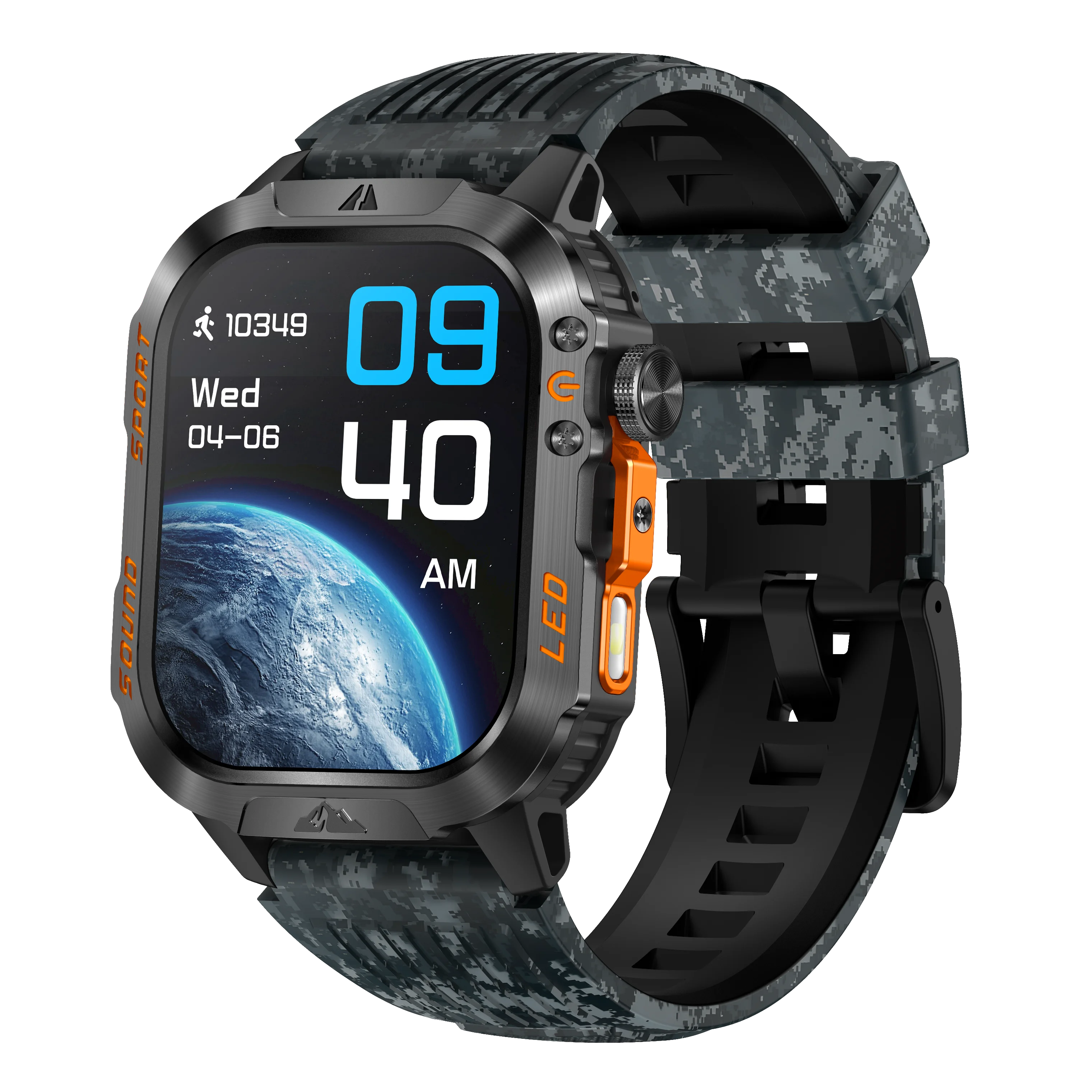 New Smart Bracelet Watch Bluetooth Call Heart Rate Blood Oxygen Pressure Weather Phyiological Cycle Sports Tracker